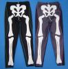 HAOMING BONE��MULTI��STITCH��LEGGINGS